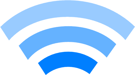 Wifi Waves Blue Transparent Png - Wave Wifi Png