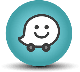 Waze Png Logo - Logo De Waze Png