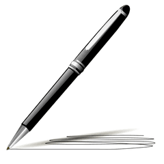 Pen Vector Png 3 Image - Pen Clipart