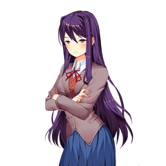 Doki Literature Club Yuri Png Logo