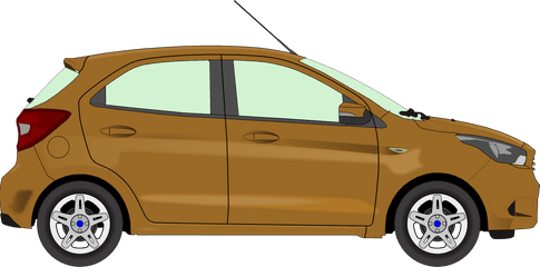 Green Car Vector Png - Transparent Car Vector Png