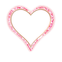 Cute Frame Heart PNG Free Photo