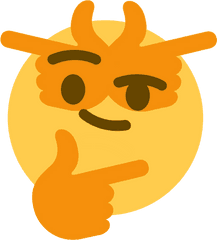 Thinking Emojis - Thinking Man Emoji Clipart Full Size Discord Thinking Emoji Png