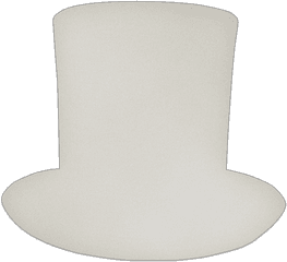 Shape Aluminum Sign Blank Png Transparent Top Hat