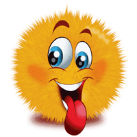 Cute Fur Emoji PNG Free Photo