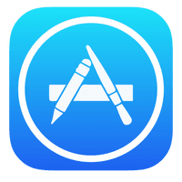 Blue Area Text App Computer Store Icon - Free PNG