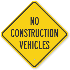 Under Construction Sign Png Clipart - Traffic Sign