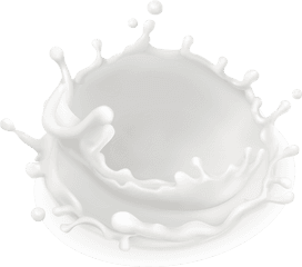 Download Coconut White Banana Circle Milk Flavored Hq Png - Dairy Product