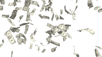 Money Falling PNG Image High Quality