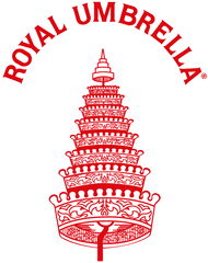 Ru - Logo New Mandala Royal Umbrella Rice Brand Png