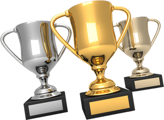 Download Trophy Png - 1st 2nd 3rd Trophies Full Size Png Prize Cups