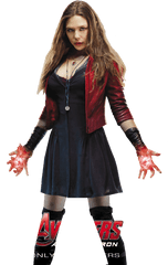 Scarlet Witch High - Elizabeth Olsen Scarlet Witch Hd Png