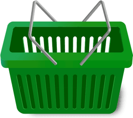 Download Shopping Cart Dark Green - Shopping Basket Png Shopping Basket Vector Png