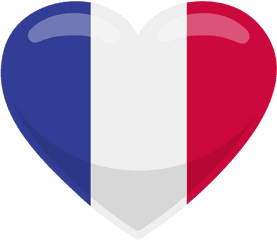 France Heart Flag - Transparent Png U0026 Svg Vector File France Heart Flag Png