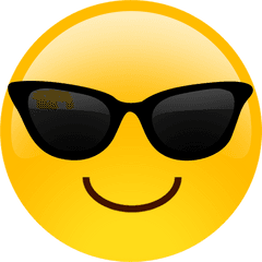 Emoji Transparent Download Smiling With - Sunglasses Emoji Png