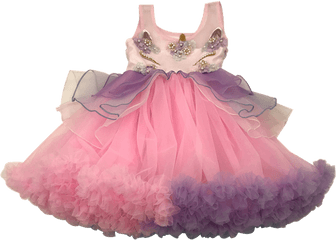 Download 2018 Baby Girls Unicorn Horse - Cute Baby Girl Dress Png