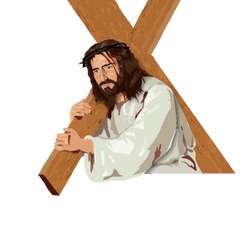 Christ Png And Vectors For Free - Jesus On Cross Png