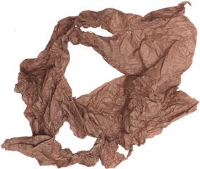 Crumpled Paper - Scarf Png