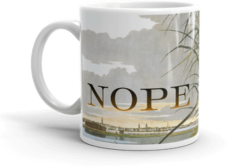 Download Nope Mug - Coffee Cup Full Size Png Image Pngkit Beer Stein