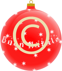 Christmas Ball - Clip Art Buon Natale Png