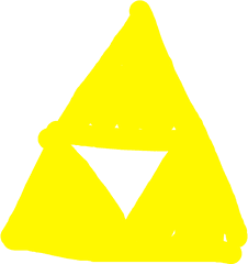Triforce Zelda Layer - Triangle Png
