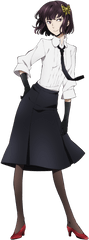 What Female Character In Anime Dresses The Best - Anime Arc Akiko Yosano Cosplay Png