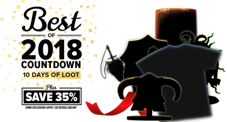 Download Hd Best Of 2018 10 Days Countdown - Loot Crate Graphic Design Png