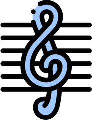 Treble Clef - Free Music Icons Charing Cross Tube Station Png