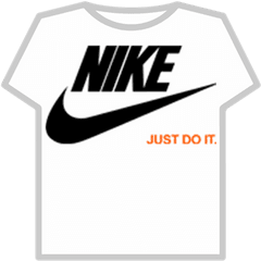 Nike - Logopngfile Roblox Nike T Shirt In Roblox Png