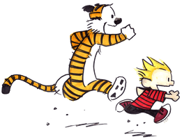 Calvin And Hobbes Clipart - Free PNG
