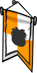 Download Hd Orange Banner Sprite 007 Transparent Png Image - Vertical