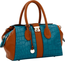 Handbag Leather Ladies PNG Image High Quality