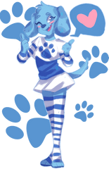 Drawing Furry Fandom Art - Blues Clues Png Download 1109 Clues Blue Human