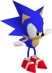 About Sonic Jam R Models - Sonic R Sonic Model Png