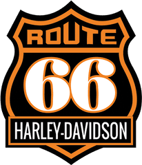 Logo Harley Davidson Png - Route 66 Harley Logo