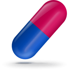 Pharmacy Clipart Medicine Tablet - Capsula De Medicamentos Png