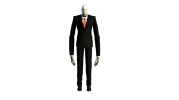 Slender Man Picture - Free PNG