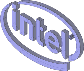 Intel Logo - Language Png