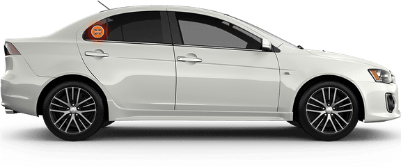 Download Light Up Car Side View - Car Light Side View Png Honda City 2019 V Spec White Orchid Pearl Malaysia