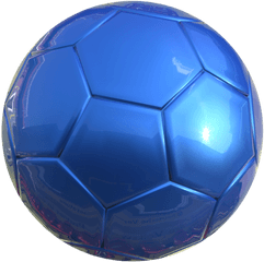 Blue Football Png 1 Image - Blue Soccer Ball Png