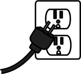 Png Royalty Free Electric Files - Plug Clipart