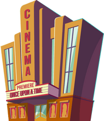 Cinema Image Png Free Download Searchpngcom - Building Cinema Clipart