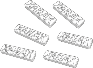 Download Xanax Bar Png Image With - General Supply