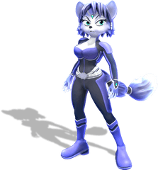 3dmodeling - Krystal Star Fox Png