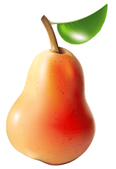 Png Clipart - Red Pear Clipart