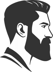 Beard Png Images Free Download - Man With Beard Drawing