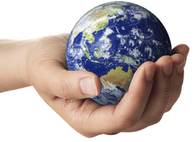 Earth In Hands Free Transparent Image HQ - Free PNG