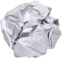 Crumpled Piece Of Paper Transparent Png - Stickpng Crumpled Paper Png