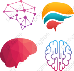 Brain Png Geometric - Brain Structure Logo Clipart Full Cerebro Geometria