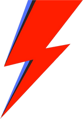 Ziggy Stardust Png 6 Image - Transparent Ziggy Stardust Lightning Bolt